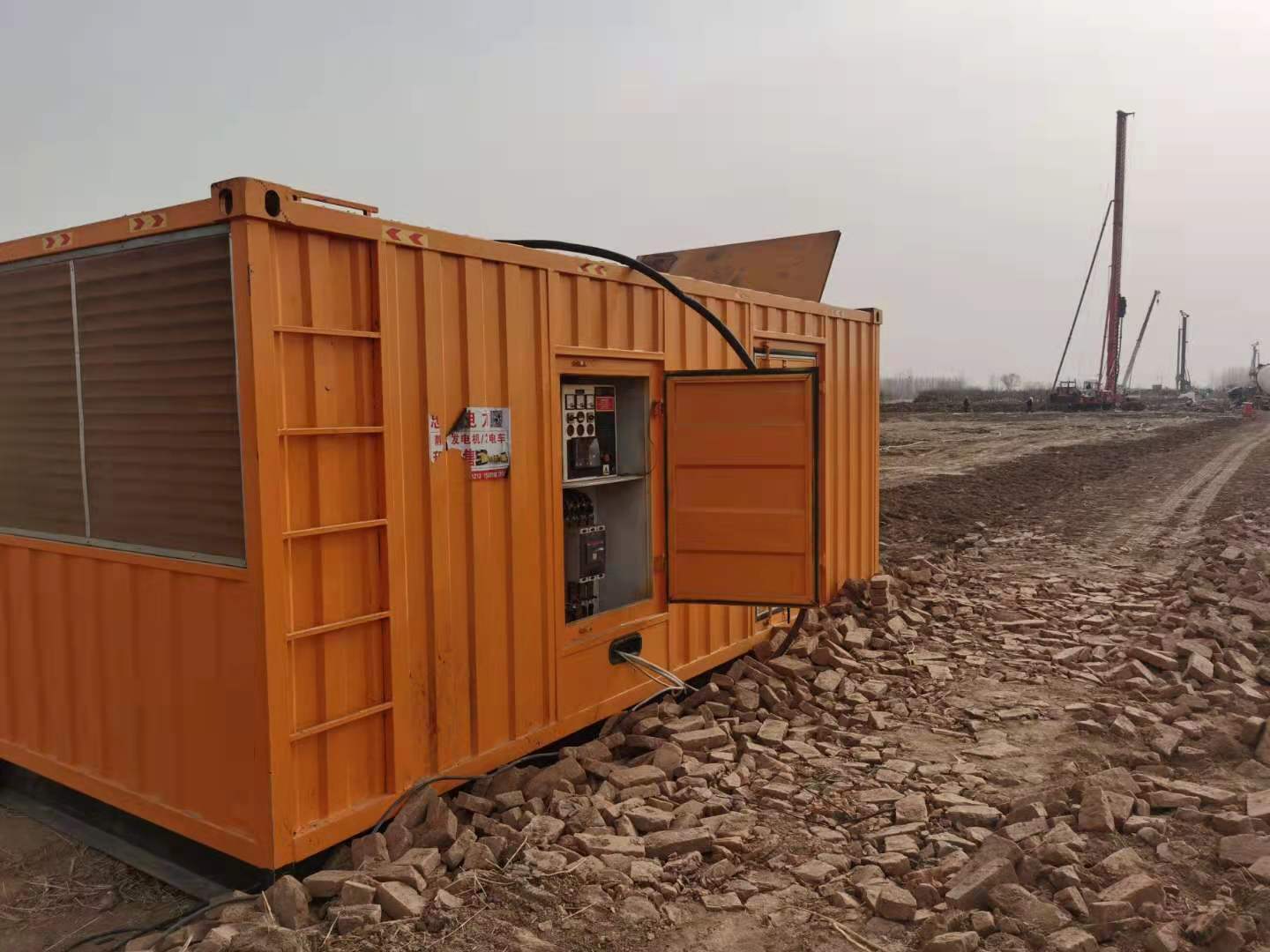 建华发电车租赁-柴油发电机组的安装须知